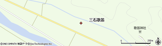 北海道日高郡新ひだか町三石歌笛128周辺の地図