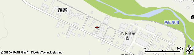 北海道広尾町（広尾郡）茂寄周辺の地図