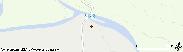 大富橋周辺の地図