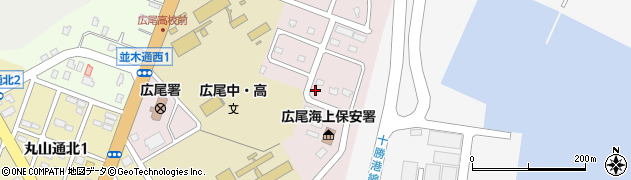 北海道新聞社広尾支局周辺の地図