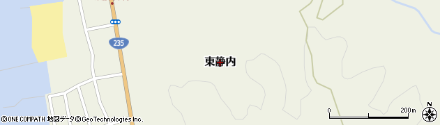 北海道新ひだか町（日高郡）東静内周辺の地図