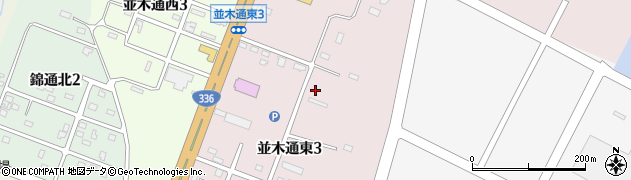 北海道広尾町（広尾郡）並木通東周辺の地図