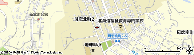 小島商事登別営業所周辺の地図