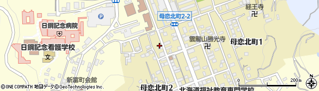 浜勝　母恋店周辺の地図