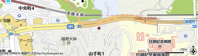 有限会社横山商店　ガラスサッシ部周辺の地図