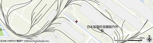 有限会社高田組　日鋼構内事務所周辺の地図