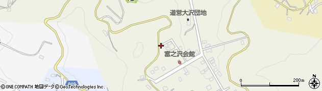 北海道室蘭市大沢町周辺の地図