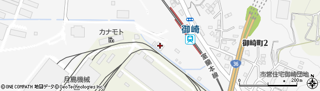 エア・ウォーター・テクノサプライ株式会社　道南製造部御崎ガスセンター周辺の地図