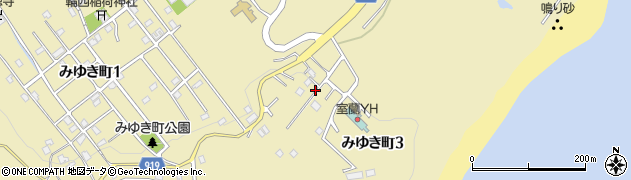 北海道室蘭市みゆき町周辺の地図