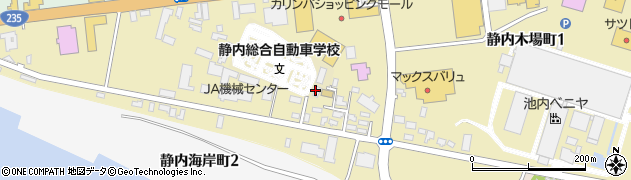静内総合自動車学校周辺の地図