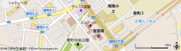 北海道信用保証協会室蘭支所周辺の地図