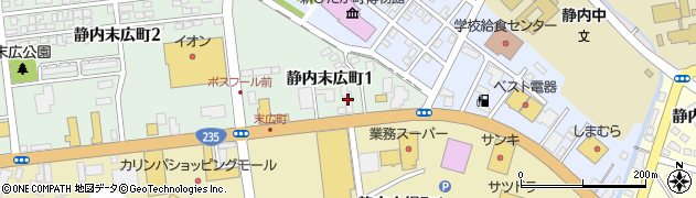 三菱農機特約店周辺の地図