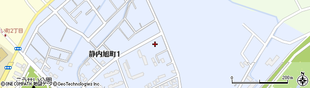 北海道新ひだか町（日高郡）静内旭町周辺の地図