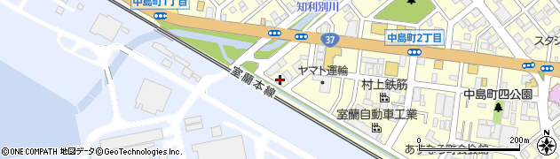 中島自動車工業株式会社周辺の地図
