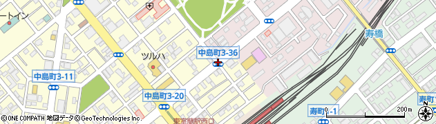 中島町３‐４０周辺の地図