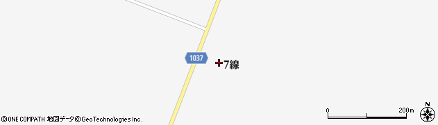 北海道広尾町（広尾郡）野塚（７線）周辺の地図