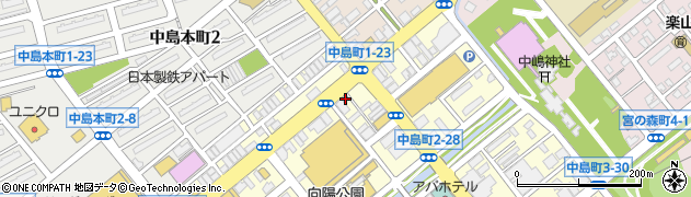 株式会社藤屋時計店　中島店周辺の地図