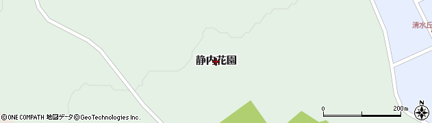 北海道新ひだか町（日高郡）静内花園周辺の地図