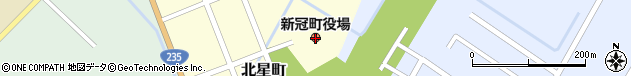 北海道新冠郡新冠町周辺の地図