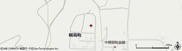 北海道室蘭市幌萌町周辺の地図