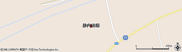 北海道新ひだか町（日高郡）静内田原周辺の地図