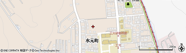 北海道室蘭市水元町周辺の地図