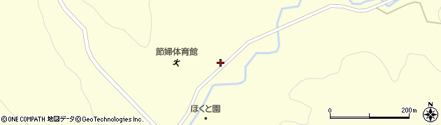 北海道新冠郡新冠町節婦町25周辺の地図
