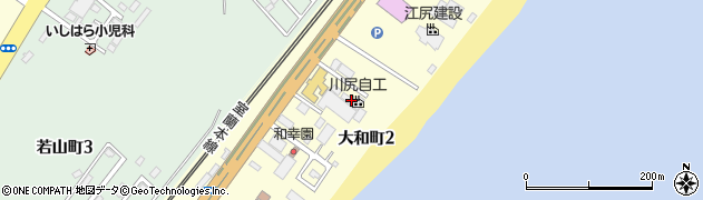 有限会社川尻自工周辺の地図