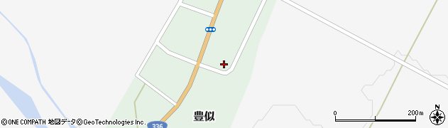 北海道広尾町（広尾郡）豊似東通周辺の地図