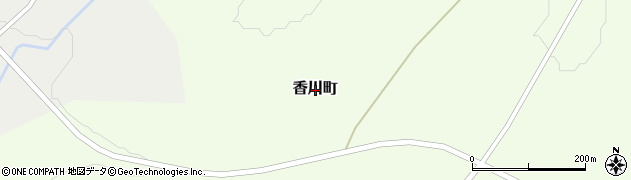 北海道室蘭市香川町周辺の地図