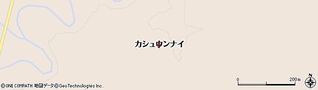 北海道広尾町（広尾郡）カシュウンナイ周辺の地図