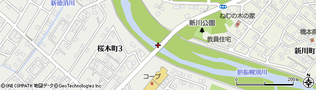 桜新橋周辺の地図