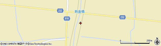 鈴金橋周辺の地図