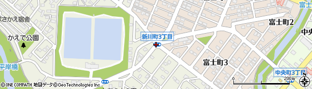 新川町３周辺の地図