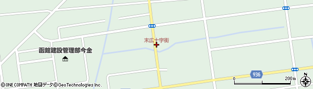 末広十字街周辺の地図