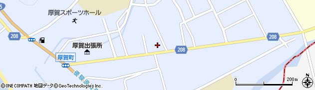 ＪＡ門別町厚賀周辺の地図