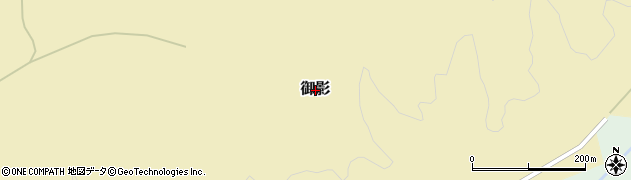 北海道今金町（瀬棚郡）御影周辺の地図