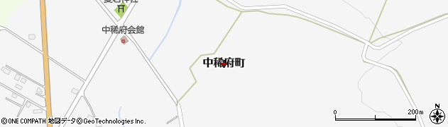 北海道伊達市中稀府町周辺の地図
