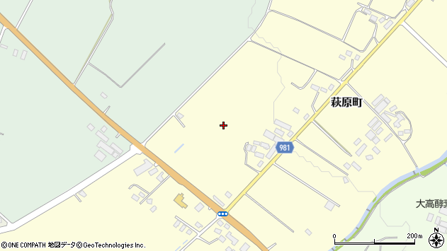 〒052-0004 北海道伊達市萩原町の地図