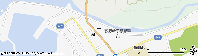 甲田菓子店周辺の地図