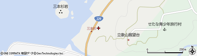 民宿長栄周辺の地図