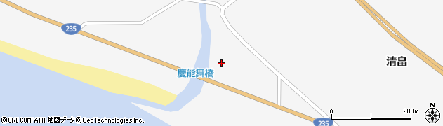 慶能舞橋周辺の地図
