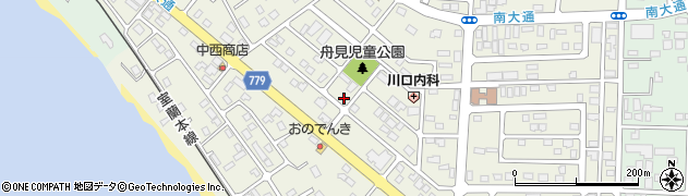 北海道伊達市舟岡町周辺の地図