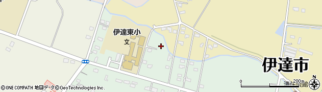 北海道伊達市弄月町206周辺の地図