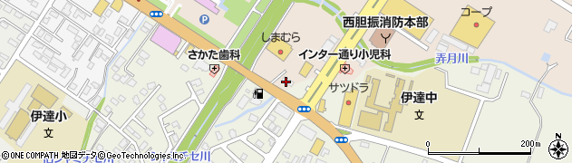 和さび伊達本店周辺の地図