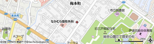 株式会社北海道新聞社　伊達支局周辺の地図