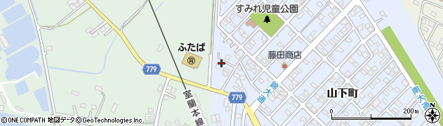 北海道伊達市山下町244周辺の地図