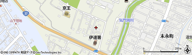 北海道伊達市館山町12周辺の地図