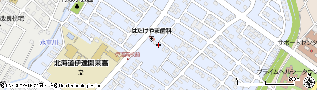 北海道伊達市竹原町36周辺の地図