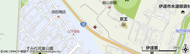 北海道伊達市館山町17周辺の地図